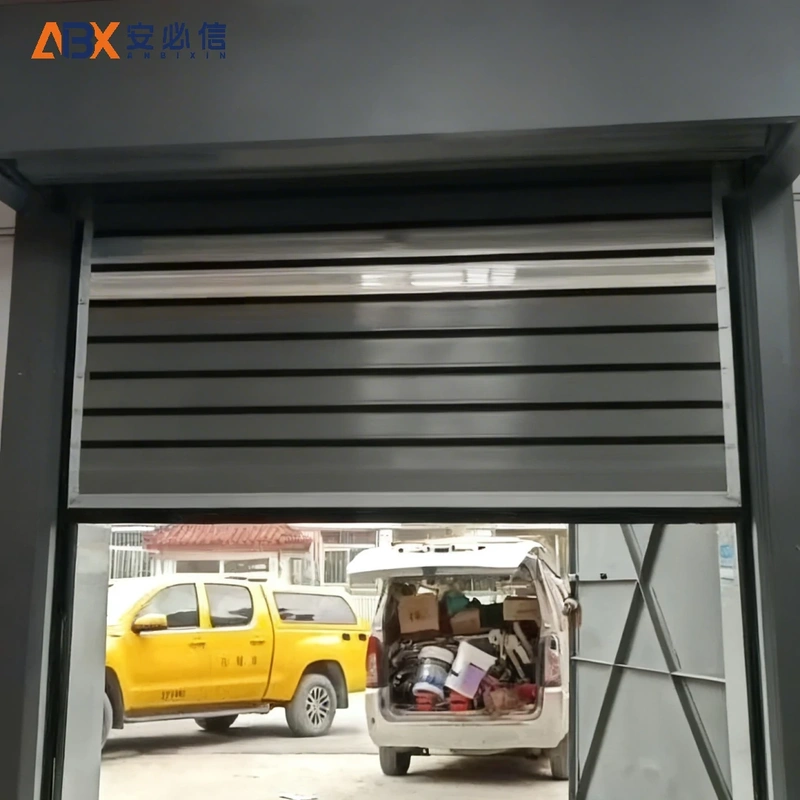 白山螺旋式高速门